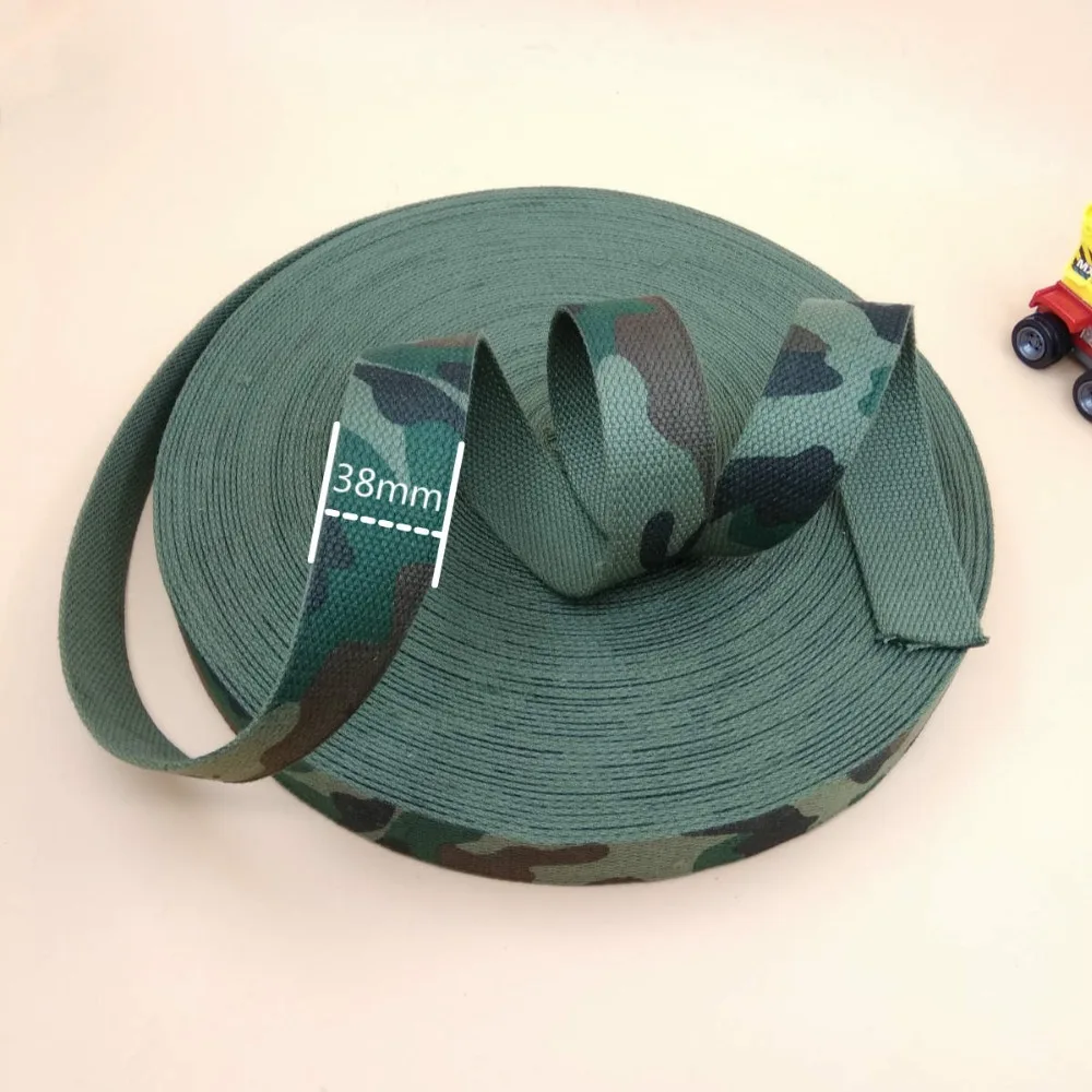 1.5" High Quality 38mm Width Camouflage Polyester Cotton Strap bing