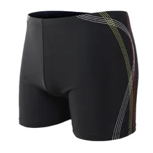 Дизайн Для мужчин пляжные лазерный луч линии трусы, Шорты для плавания, Мужские Шорты для купания Повседневное граффити Пляжные Шорты однотонные прямые брюки шнурок шорты для занятия спортом, бега, M13