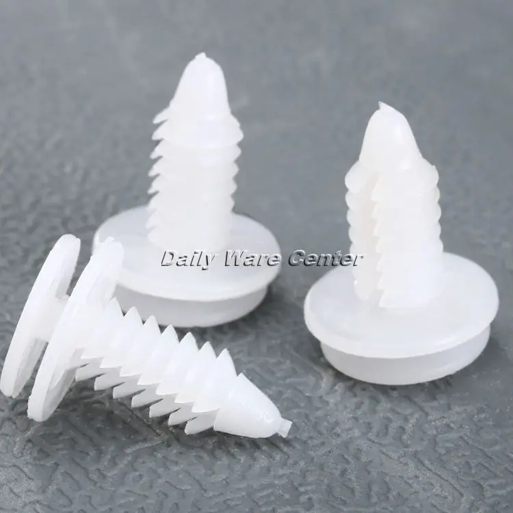 

50Pcs Auto Fastener White Push Retainer Bumper Fender Cover Rivets Clips Car Door Trim Panel Clip 6503709 for Chrysler Dodge