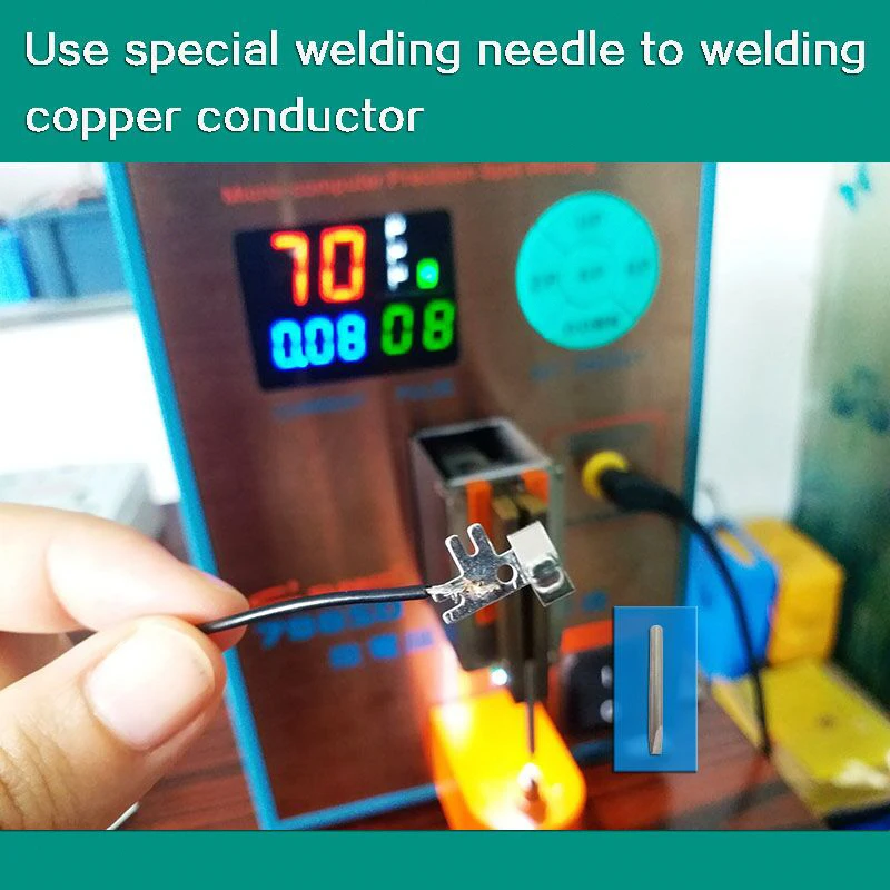 SUNKKO 796SD Spot Welder Intelligent Precision Pulse Spot Welding Machine For Metal Stainless Steel Iron-nickel Butt Welding 4