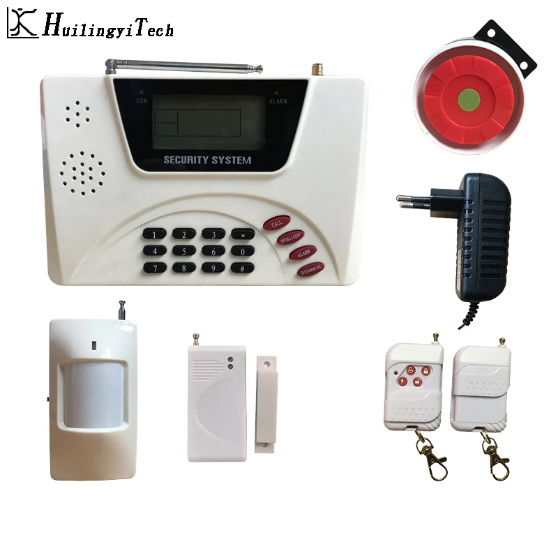 Двойная сеть Беспроводная GSM сигнализация домашняя система охранной сигнализации клавиатура домашняя сигнализация датчик комплект для домашней безопасности