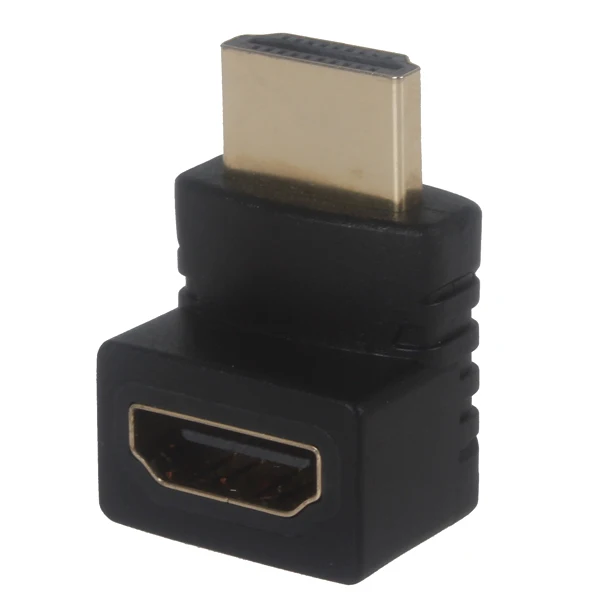 

Durable 1080P Right Angle HDMI Male to HDMI Female Cable Extend Adapter for HDTV / DVD / PS3