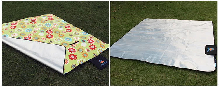 Открытый 2 м x 2 м влагостойкий коврик для пикника ползающий тент водонепроницаемый кемпинг кровать портативный спальный Водонепроницаемый одеяло