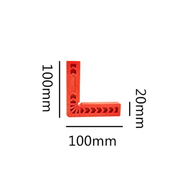Пластиковая 90 градусов прямой угол линейка; Деревообработка Инструмент дополнительный локатор угол держатель помощь позиционирования Инструмент Горячий