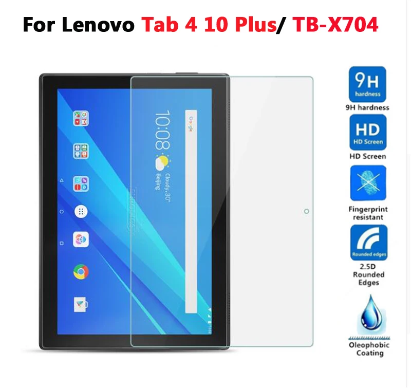 Закаленное стекло для lenovo TAB 4 10 Plus TB-X704 TB-X304F Защитная пленка для lenovo TAB4 4 8 Plus TB-8704 TB-8504 - Цвет: tab4 10 Plus TB-X704