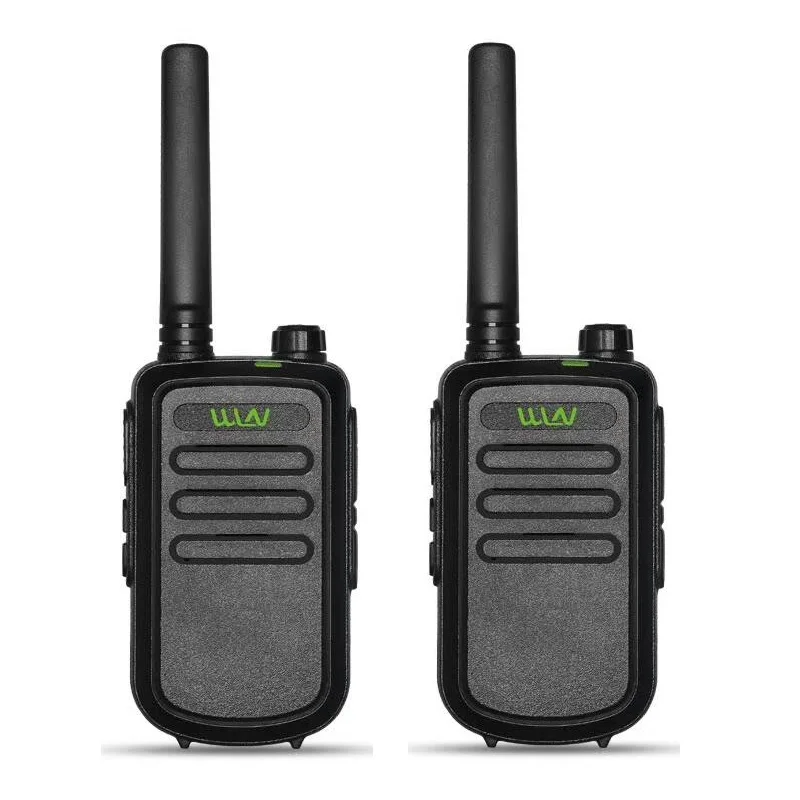 2 шт. WLN KD-C10 рация Uhf 400-470 МГц 16 каналов мини двухсторонняя радиостанция FMR PMR KDC10 Ham Radio Amador