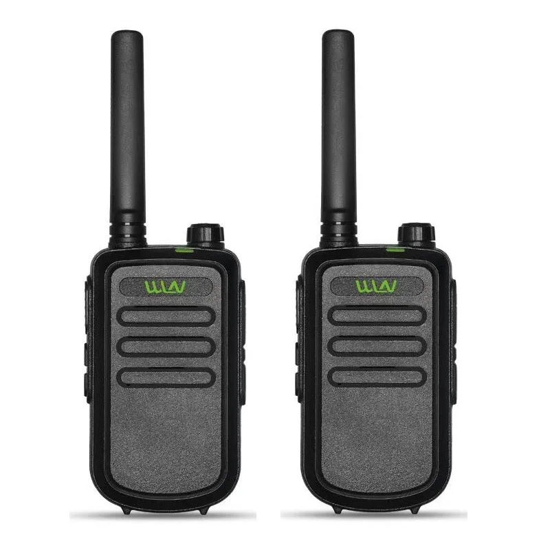 2 шт. оригинальная рация WLN KD C10 Talkie Uhf 400 470 МГц 16 каналов Mini двухсторонняя