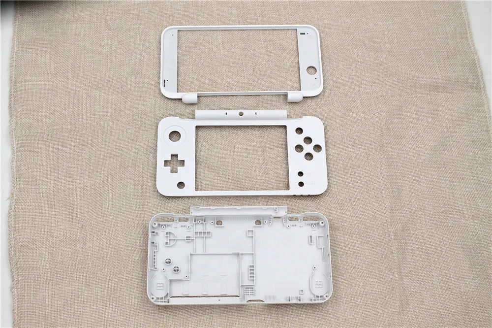 White-Color-Replacement-Plastic-Housing-Shell-Case-Cover-Plate-Set-for-New-2DS-XL-NEW2DSLL (1)