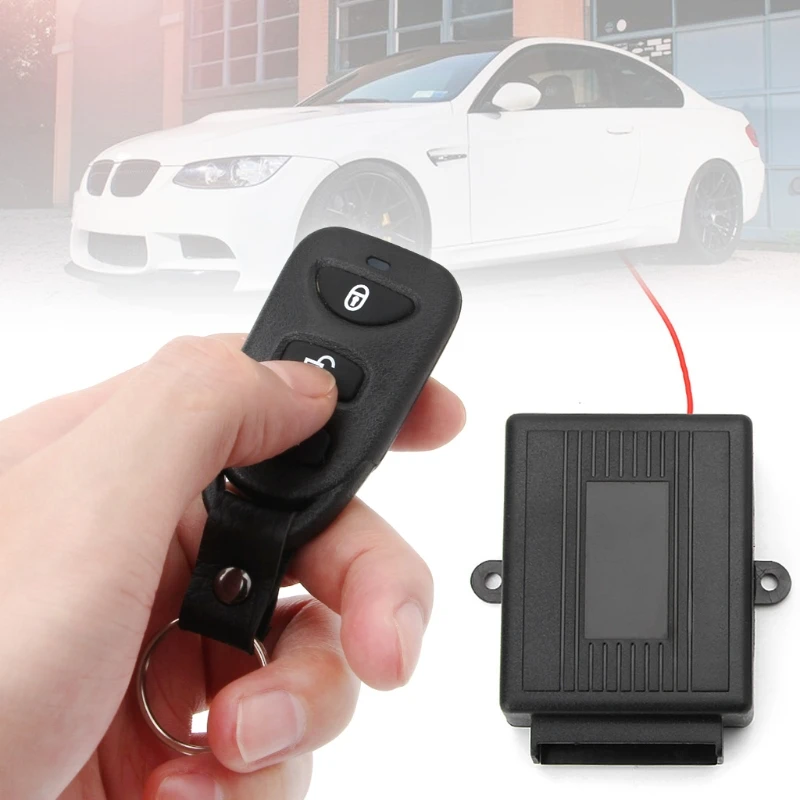 

QILEJVS Universal Car Door Lock Vehicle Keyless Entry System Remote Central Kit w/Control Box