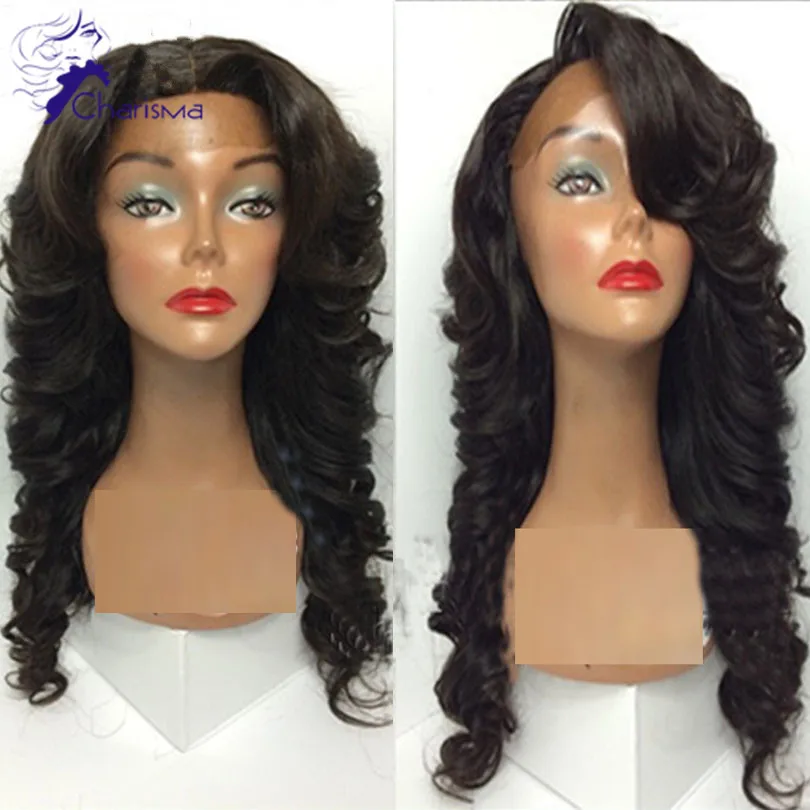 4*4 Glueless Human Hair Silk Top Full Lace Wigs 130%