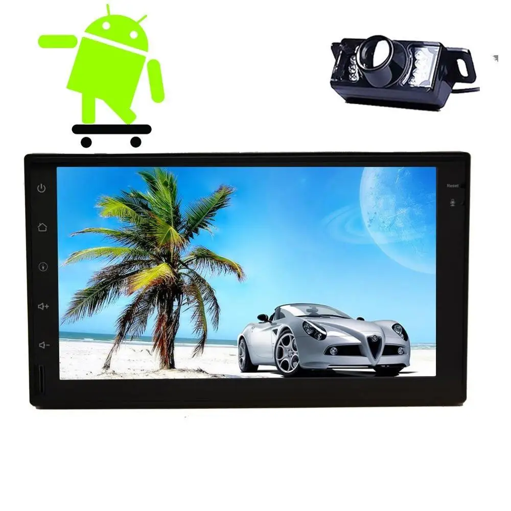 Android 6 0 Car Stereo two 2Din in Dash GPS Navigation font b Radio b font