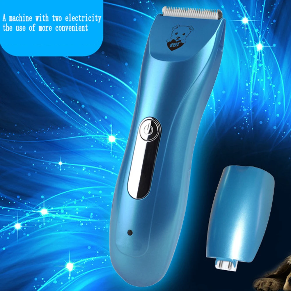 Double battery charging pet electric clipper dog shaving device shaving