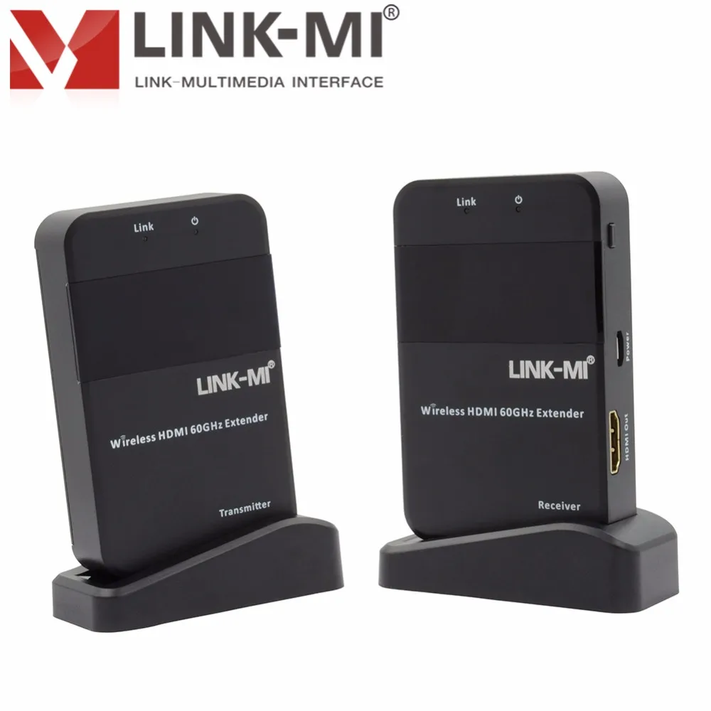 LINK MI беспроводной HDMI 60G HD приемопередатчик видео на 1080p Full с высоким разрешением