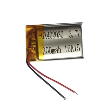 

5-10pcs 402030 3.7V lithium polymer battery rechargeable lipo li-ion cell 200mah for digital bluetooth device PCB protected