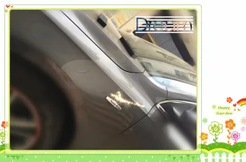 

2pcs 3D metal Car Sticker side Emblem Badge for nissan juke tucson 2016 peugeot 208 bmw e36 e46 e46 toyota avensis Accessories