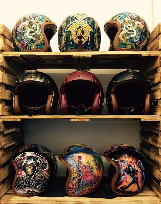 Художественные спортивные шлемы в китайском стиле