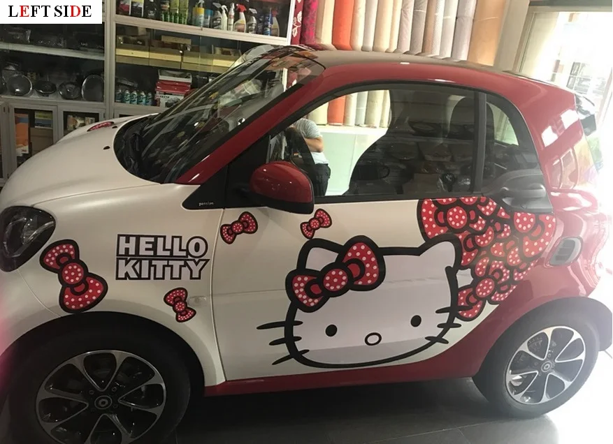 Kiri Sisi Mobil Stiker Mobil Kepribadian Disesuaikan Model Kustom