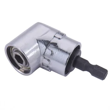 

1pc 1/4 Inch Hex Shank Screwdriver 105 Degree Magnetic Bit Angle Extension Screw Driver Holder Adaptor Sleeve