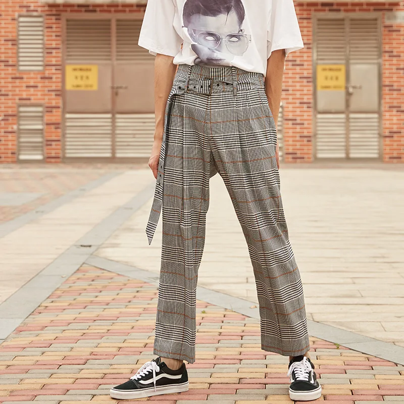 high waisted slacks