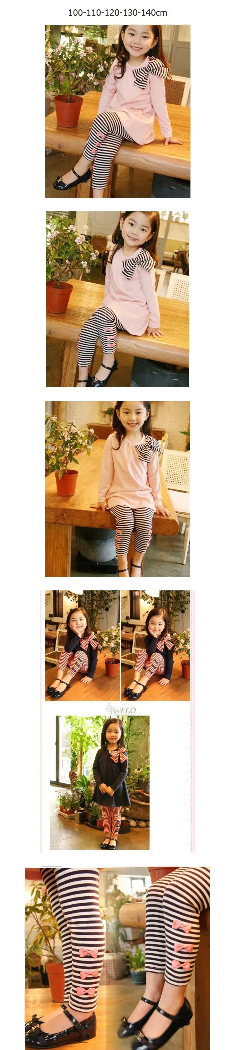 equestrian clothing sets	 Retail and wholesale 2022 spring and autumn toddler girl clothing sets children clothes kids top with bow+striped leggings 2pcs Clothing Sets