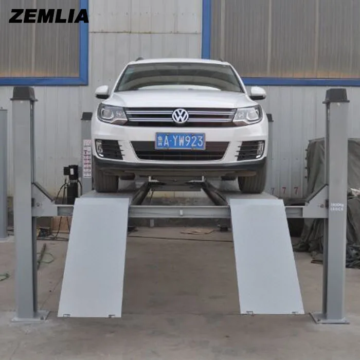 

Wheel Positioning Special Four Post Lift Truck Lift AOS-I3500 Second Lifting Jack