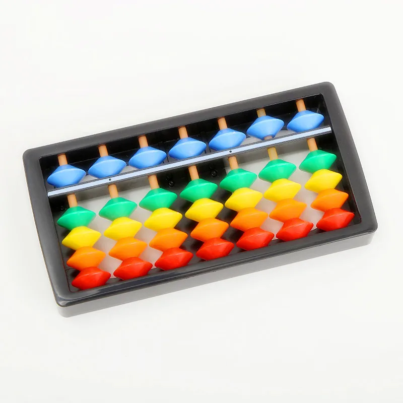 7 Digits Plastic Abacus Toys Educational Toy Colorful Abacus Arithmetic Maths Kids Learning Educational Caculating Tools Gifts 7 Digits Plastic Abacus Toys Educational Toy Colorful Abacus Arithmetic Maths Kids Learning Educational Caculating Tools Gifts
