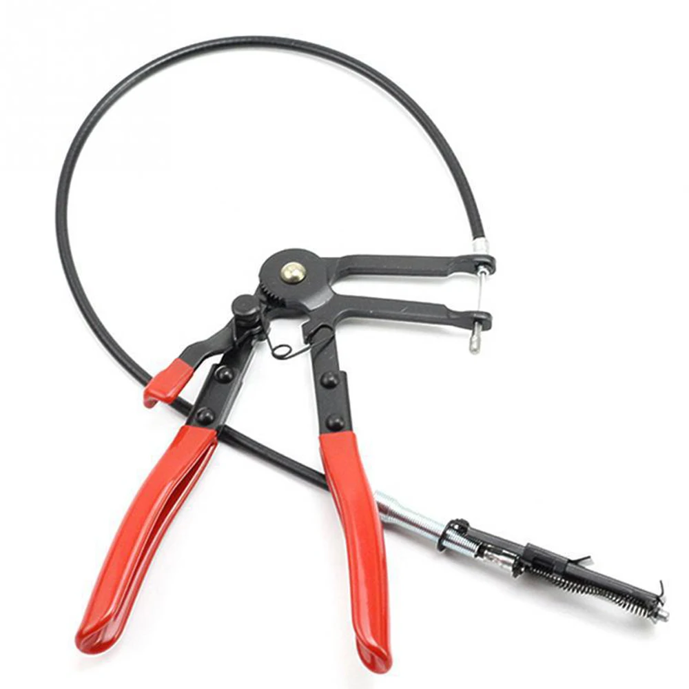 

Auto Vehicle Tools Cable Type Flexible Wire Long Reach Hose Clamp Pliers for Car Water Pipe Repairs Hose Clamp Removal Hand Tool
