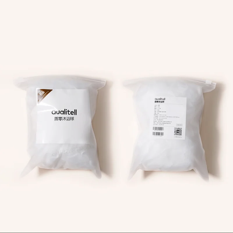 On sale Xiaomi Mijia Youpin Bath ball white 2pcs / bag Rich in foaming soft texture easy to cleanse