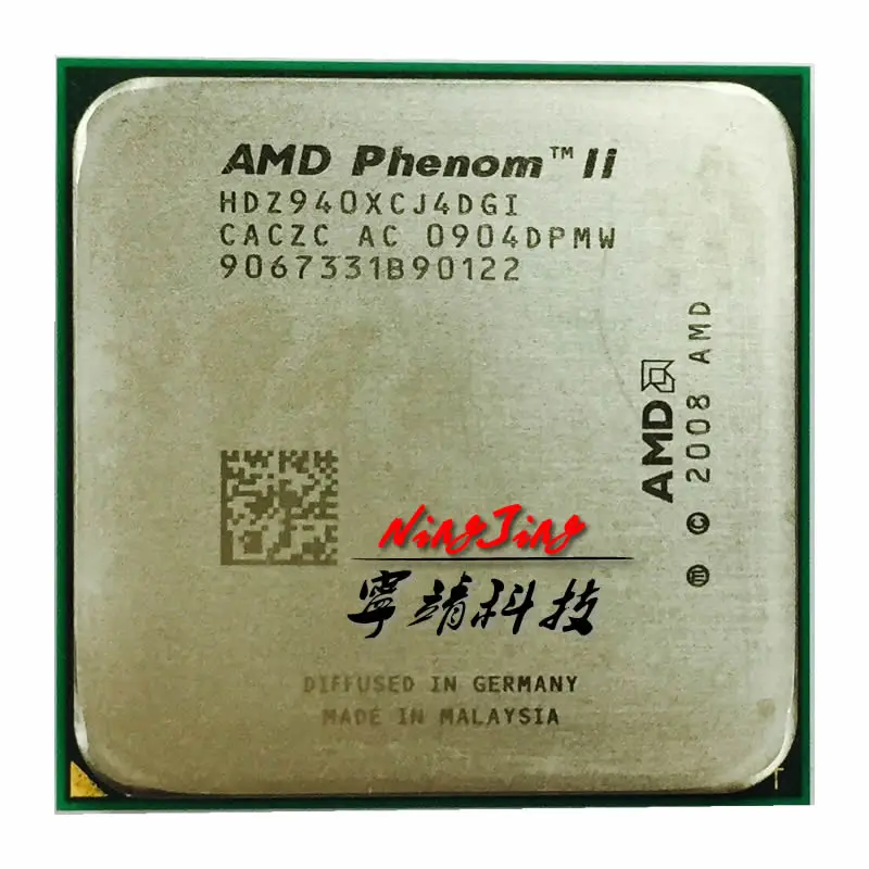 

AMD Phenom X4 940 X4 940 3.0 GHz Quad-Core CPU Processor HDZ940XCJ4DGI 125W Socket AM2+ contact to sell X4 920