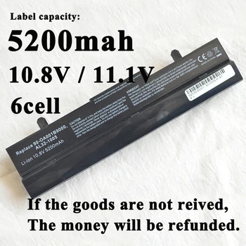

Laptop Battery For ASUS 70-OA1B1B2100 Eee PC 0B20-00KC0AS 90-OA001B9000 990AAS168288 AL31-1005 1005HA-A ML31-1005