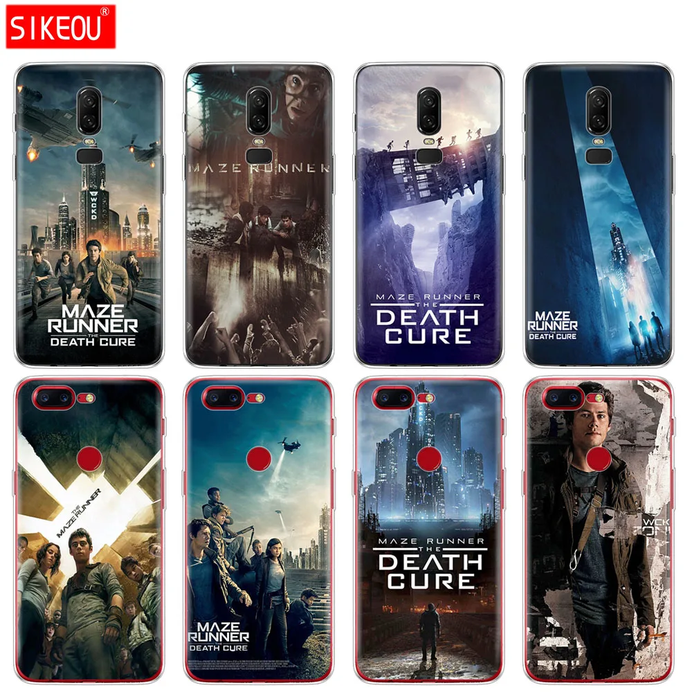 Силиконовый чехол для телефона Oneplus one plus 6 5T 5 3 A3000 A5000 лабиринт бегун средство от