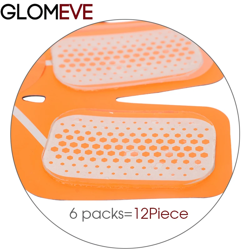 6 Packs(12PCS) Replacement Gel Pads For EMS Trainer Weight Loss