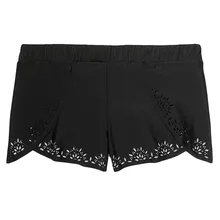 Женские раздельные Шорты для плавания, одноцветные купальные брюки, женские пляжные спортивные шорты N30