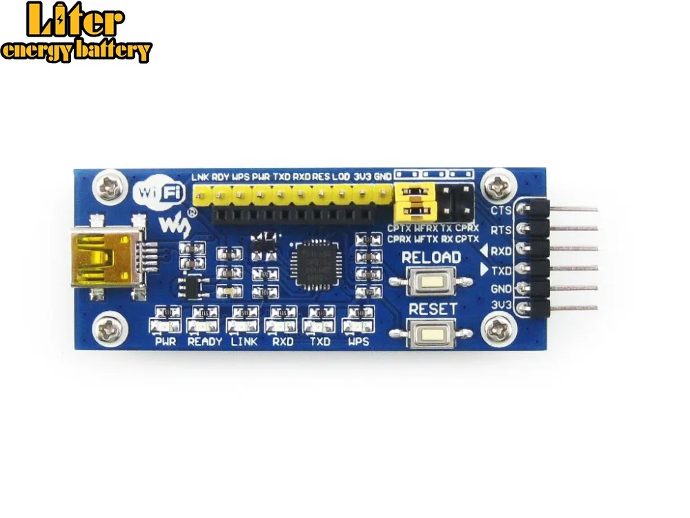 LPT100 WiFi Module USB to UART Wifi Wireless Communication Development Board Evaluation Kit External Antenna | Компьютеры и офис