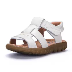 Детская обувь, лето 2019, новые модные пляжные сандалии с открытым носком для мальчиков, спортивные детские сандалии, размер 21-36