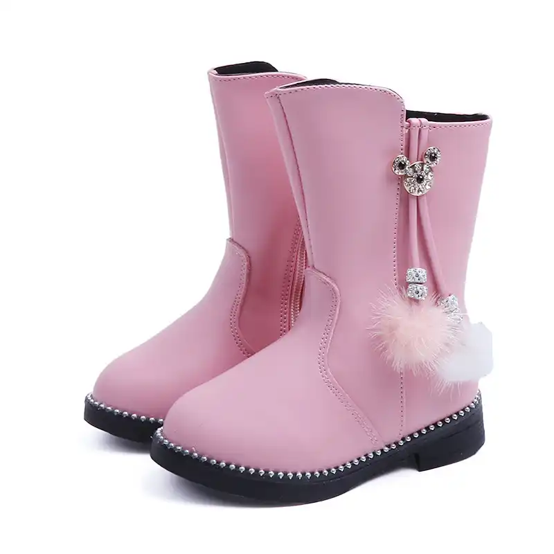ladies pink boots