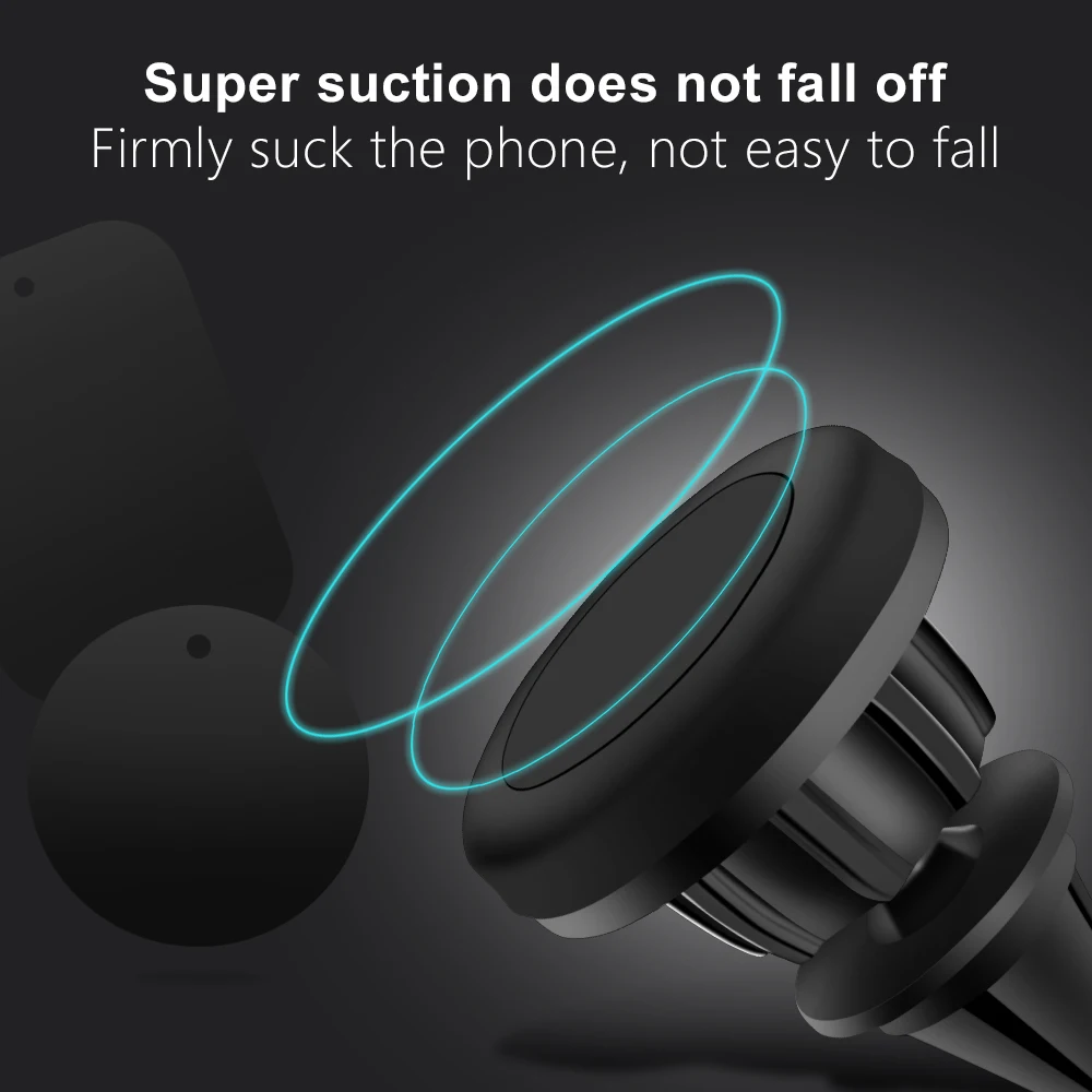 Universal magnetic Auto telefon halter unterstützung mobile handy für iphone 6 8 auto air vent halt