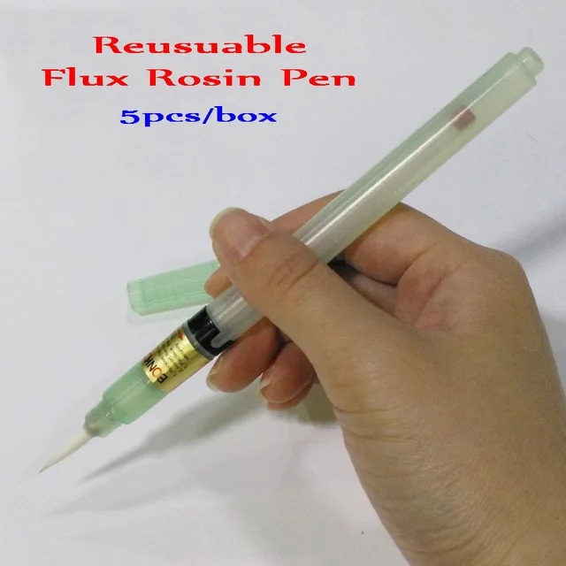 BON 102 Soldering Flux Rosin Pen; empty pen can be filled various Flux
