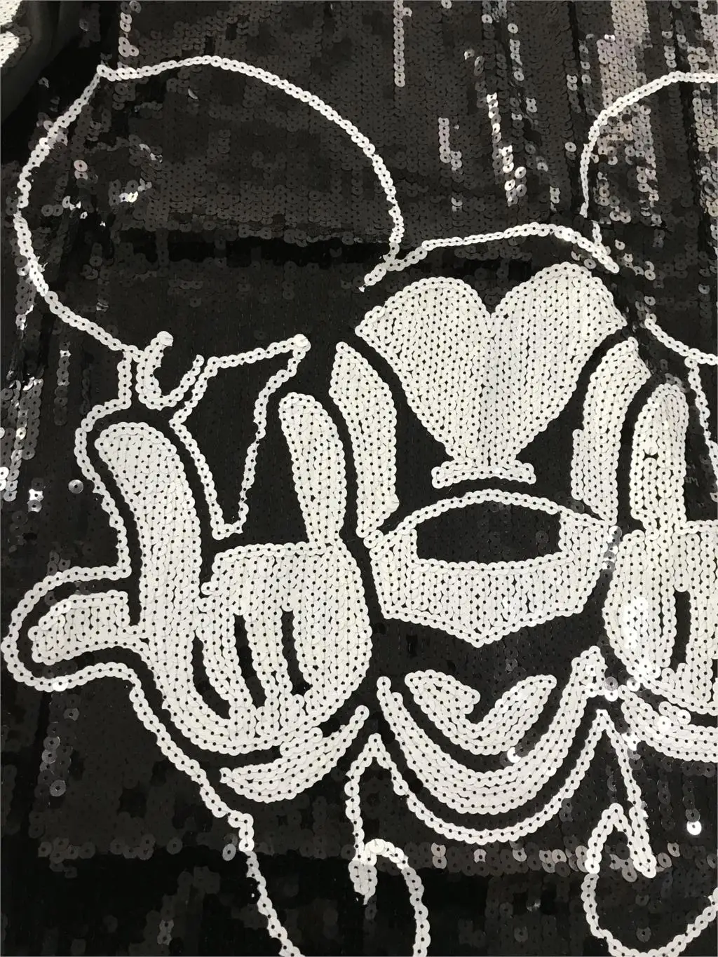 Cena 2019 Punk styl cekiny Cartoon Tshirt sukienka kobiety koszulki z krótkim rękawem luźne sukienka letnie koszulki z krótkim rękawem Vestidos czarny topy dla kobiet trójniki wysokiej