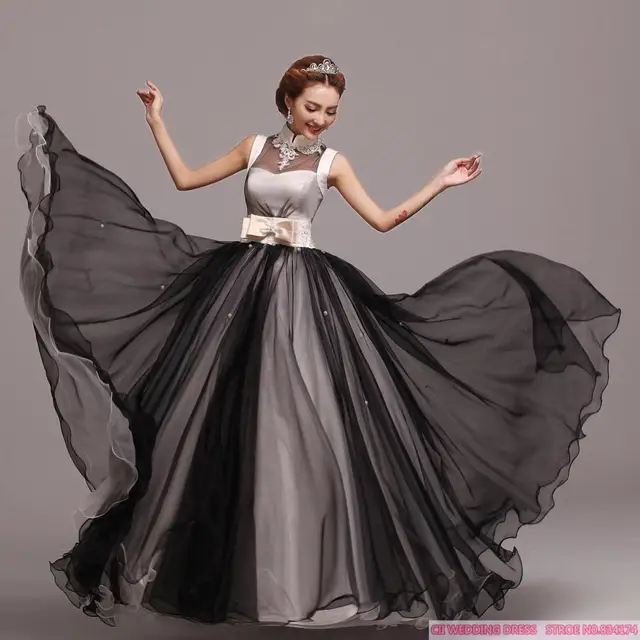 beautiful black dress design