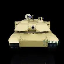 Henglong 1/16 6,0 пластик M1A2 Abrams rc Танк 3918 Вт/360 револьверная отдача ствола TH12934