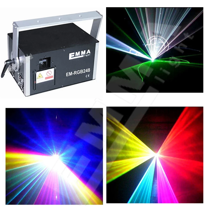 RGB 3000mw Full Color DMX Professional Laser Light Show Equipmentin