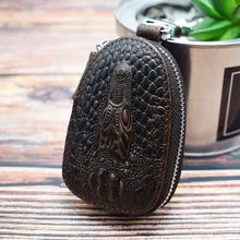 Etaofun,, крокодиловый стиль, ключница для женщин, натуральная кожа, ключница, роскошный, натуральная кожа, чехол для ключей, новинка, кошелек для ключей