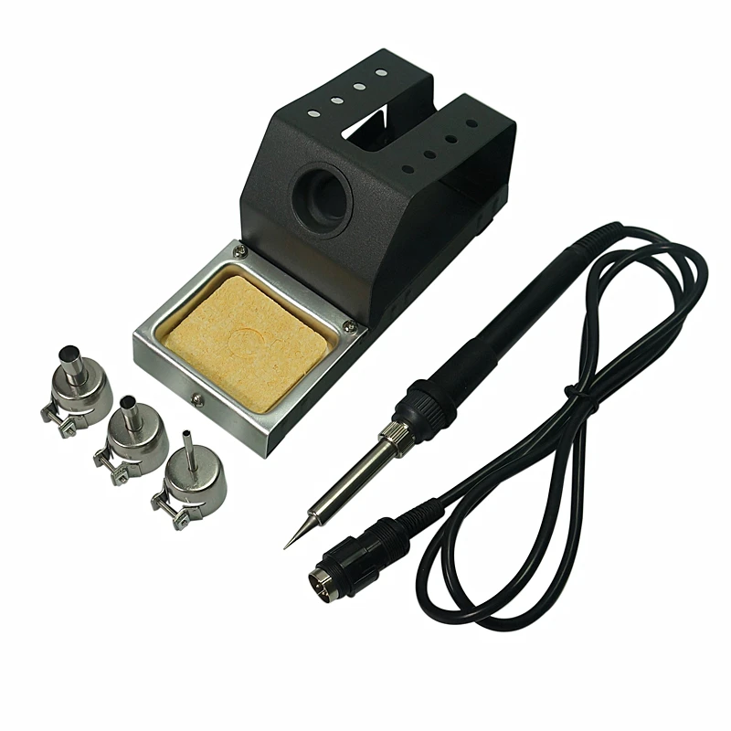 Бессвинцовая паяльная станция BGA 3 NozzleQUICK 706W + цифровой дисплей пистолет горячего