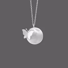 Новое Дизайнерское колье с бабочками из стерлингового серебра 925 пробы для женщин, для девочек, рождественский подарок, модные украшения