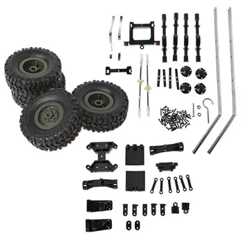 

Trailer Chassis Spare Tire Kit for WPL 1/16 B36 B-36 B36K B36KIT Military Truck RC Car DIY Accessories