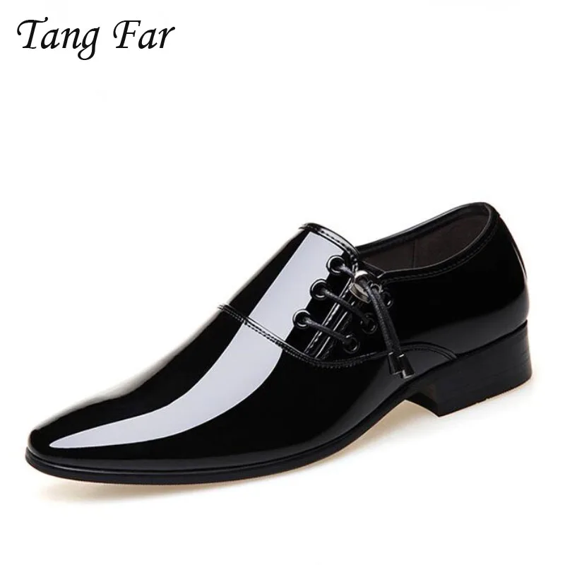 Men Classic Business Formal Shoes Pointed Toe Marriage Wedding