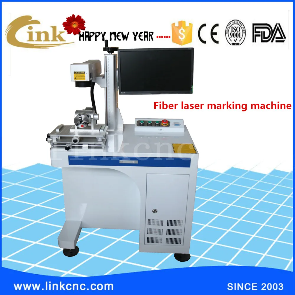 Competitive price Metal Laser Printing Machine for plastic , stone