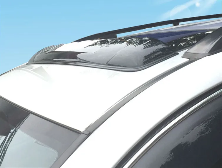 Car Sunroof rain deflectors gruard weather shdows Acrylic shields for