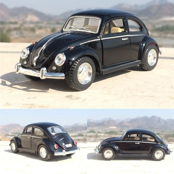 

High simulation Retro Classic Beetle, 1:36 alloy car models, metal diecasts, Pull back Toy Vehicles, free shipping